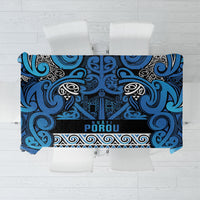 Aotearoa Iwi Ngati Porou Tablecloth Maori Wharenui House Tribal Pattern