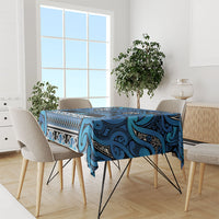Aotearoa Iwi Ngati Porou Tablecloth Maori Wharenui House Tribal Pattern