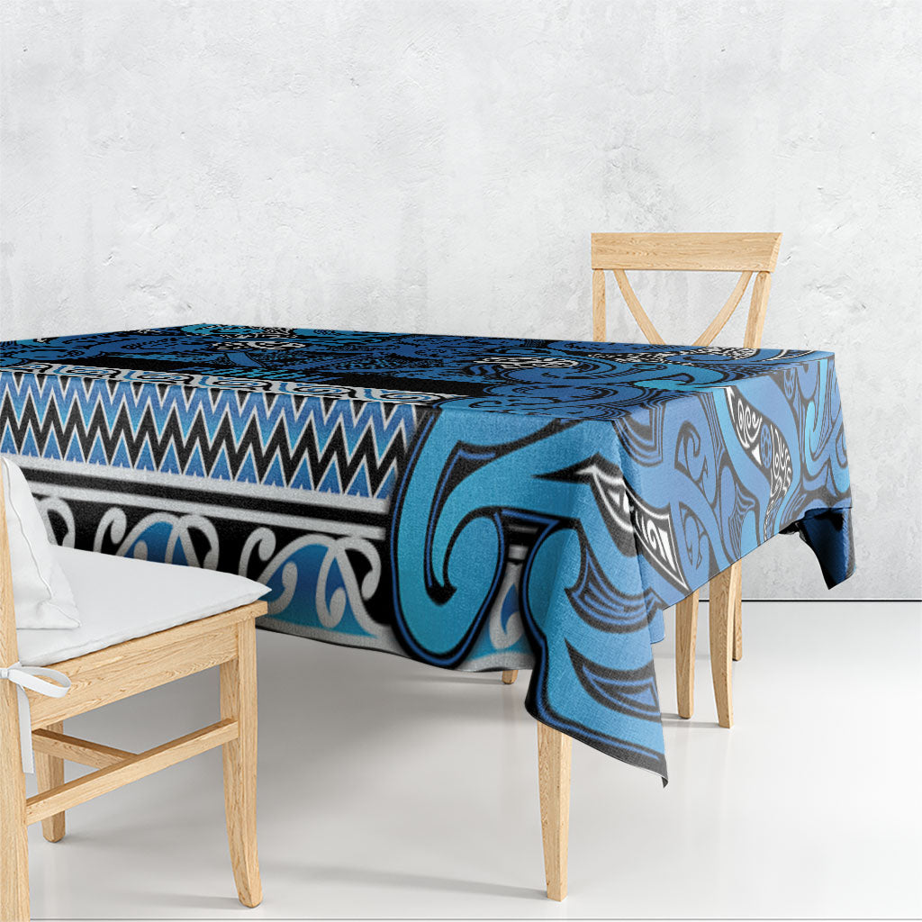 Aotearoa Iwi Ngati Porou Tablecloth Maori Wharenui House Tribal Pattern