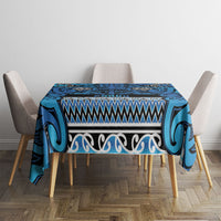 Aotearoa Iwi Ngati Porou Tablecloth Maori Wharenui House Tribal Pattern