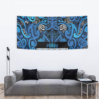 Aotearoa Iwi Ngati Porou Tapestry Maori Wharenui House Tribal Pattern