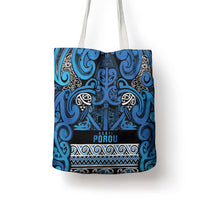 Aotearoa Iwi Ngati Porou Tote Bag Maori Wharenui House Tribal Pattern