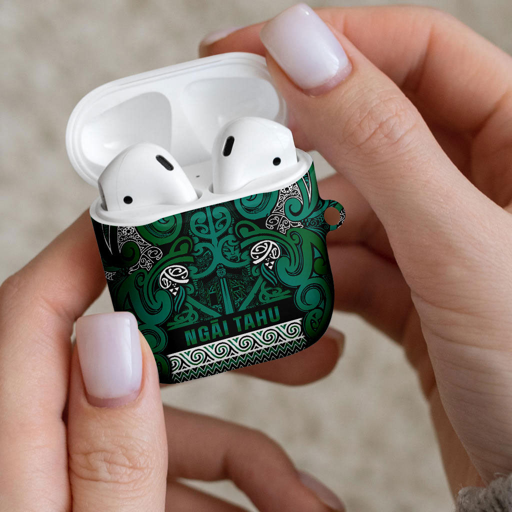 Aotearoa Iwi Ngai Tahu AirPods Case Maori Wharenui House Tribal Pattern