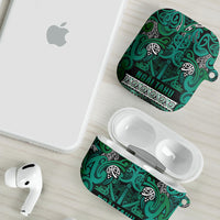Aotearoa Iwi Ngai Tahu AirPods Case Maori Wharenui House Tribal Pattern