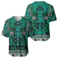 Aotearoa Iwi Ngai Tahu Baseball Jersey Maori Wharenui House Tribal Pattern