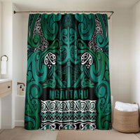 Aotearoa Iwi Ngai Tahu Bathroom Set Maori Wharenui House Tribal Pattern