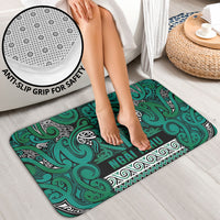 Aotearoa Iwi Ngai Tahu Bathroom Set Maori Wharenui House Tribal Pattern