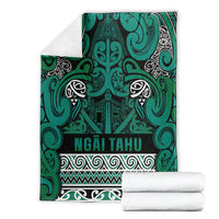 Aotearoa Iwi Ngai Tahu Blanket Maori Wharenui House Tribal Pattern