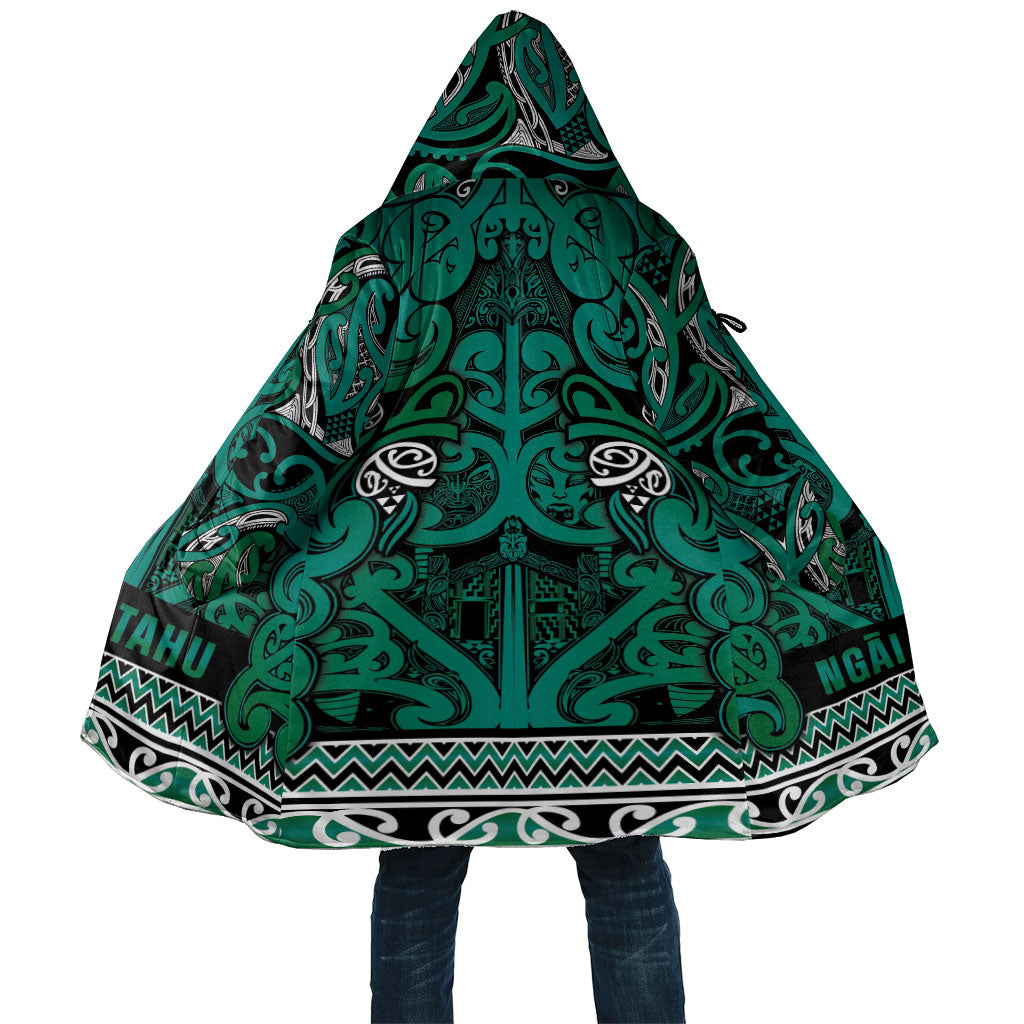 Aotearoa Iwi Ngai Tahu Cloak Maori Wharenui House Tribal Pattern LT9 Unisex Turquoise - Polynesian Pride