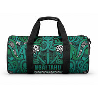 Aotearoa Iwi Ngai Tahu Duffle Bag Maori Wharenui House Tribal Pattern