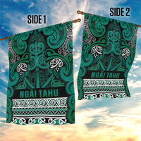 Aotearoa Iwi Ngai Tahu Garden Flag Maori Wharenui House Tribal Pattern