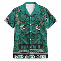 Aotearoa Iwi Ngai Tahu Hawaiian Shirt Maori Wharenui House Tribal Pattern