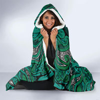 Aotearoa Iwi Ngai Tahu Hooded Blanket Maori Wharenui House Tribal Pattern