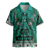 Aotearoa Iwi Ngai Tahu Kid Hawaiian Shirt Maori Wharenui House Tribal Pattern