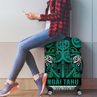 Aotearoa Iwi Ngai Tahu Luggage Cover Maori Wharenui House Tribal Pattern
