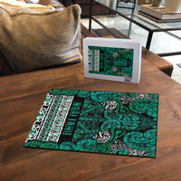 Aotearoa Iwi Ngai Tahu Puzzle Maori Wharenui House Tribal Pattern
