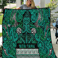 Aotearoa Iwi Ngai Tahu Quilt Maori Wharenui House Tribal Pattern