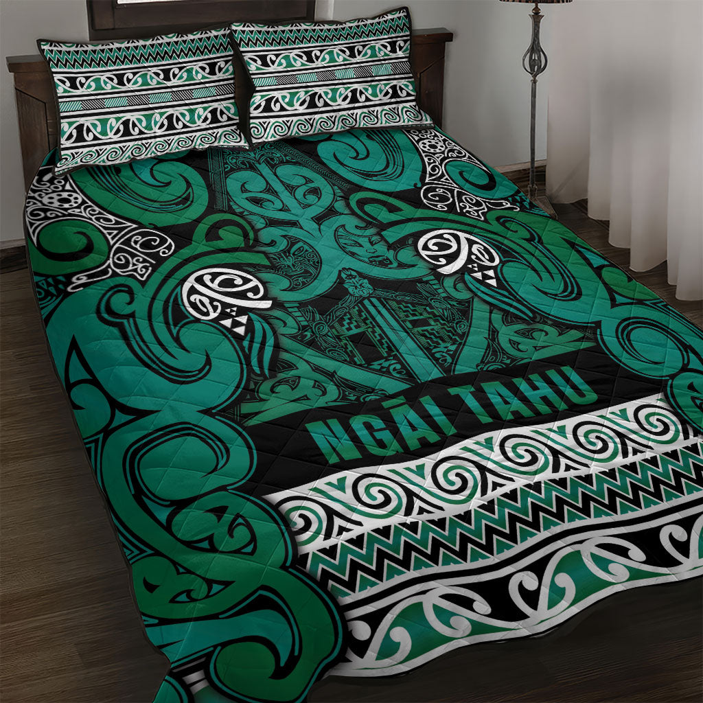 Aotearoa Iwi Ngai Tahu Quilt Bed Set Maori Wharenui House Tribal Pattern