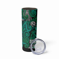 Aotearoa Iwi Ngai Tahu Skinny Tumbler Maori Wharenui House Tribal Pattern