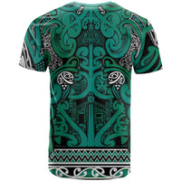 Aotearoa Iwi Ngai Tahu T Shirt Maori Wharenui House Tribal Pattern