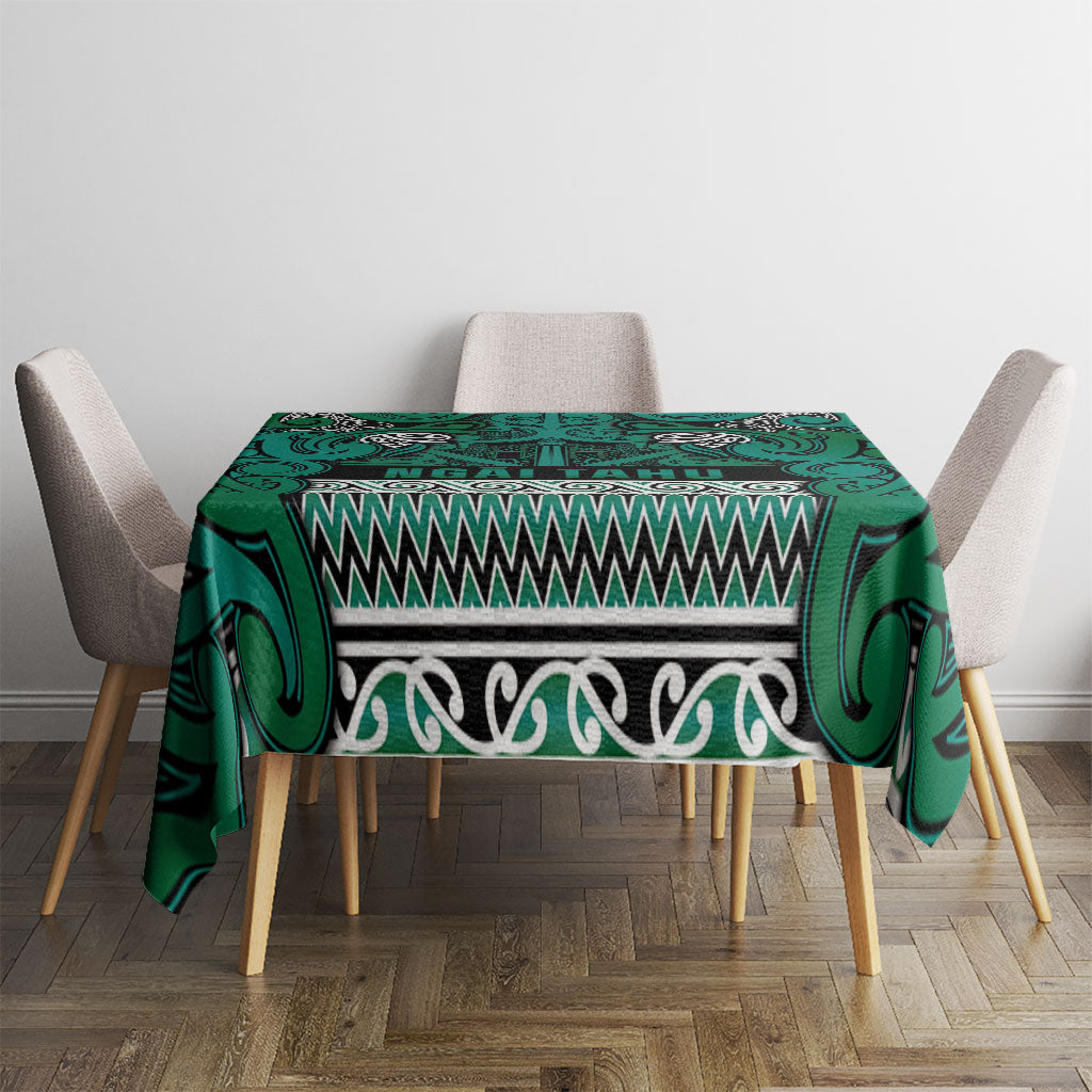 Aotearoa Iwi Ngai Tahu Tablecloth Maori Wharenui House Tribal Pattern