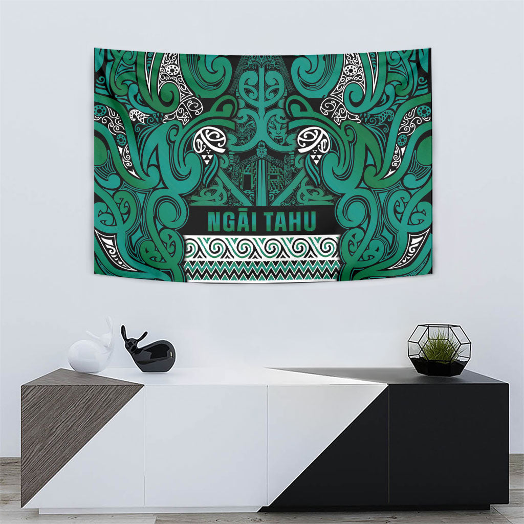 Aotearoa Iwi Ngai Tahu Tapestry Maori Wharenui House Tribal Pattern