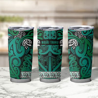 Aotearoa Iwi Ngai Tahu Tumbler Cup Maori Wharenui House Tribal Pattern