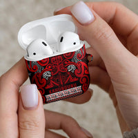 Aotearoa Iwi Ngati Kahungunu AirPods Case Maori Wharenui House Tribal Pattern