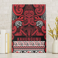 Aotearoa Iwi Ngati Kahungunu Canvas Wall Art Maori Wharenui House Tribal Pattern