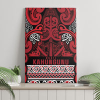 Aotearoa Iwi Ngati Kahungunu Canvas Wall Art Maori Wharenui House Tribal Pattern