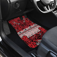 Aotearoa Iwi Ngati Kahungunu Car Mats Maori Wharenui House Tribal Pattern