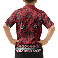 Aotearoa Iwi Ngati Kahungunu Hawaiian Shirt Maori Wharenui House Tribal Pattern