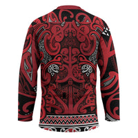 Aotearoa Iwi Ngati Kahungunu Hockey Jersey Maori Wharenui House Tribal Pattern