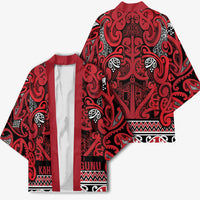 Aotearoa Iwi Ngati Kahungunu Kimono Maori Wharenui House Tribal Pattern
