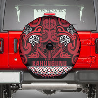 Aotearoa Iwi Ngati Kahungunu Spare Tire Cover Maori Wharenui House Tribal Pattern