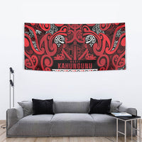 Aotearoa Iwi Ngati Kahungunu Tapestry Maori Wharenui House Tribal Pattern
