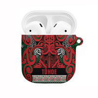 Aotearoa Iwi Tuhoe AirPods Case Maori Wharenui House Tribal Pattern