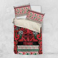 Aotearoa Iwi Tuhoe Bedding Set Maori Wharenui House Tribal Pattern