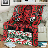 Aotearoa Iwi Tuhoe Blanket Maori Wharenui House Tribal Pattern