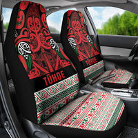 Aotearoa Iwi Tuhoe Car Seat Cover Maori Wharenui House Tribal Pattern