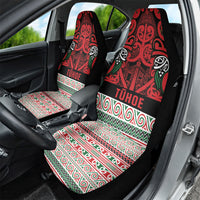 Aotearoa Iwi Tuhoe Car Seat Cover Maori Wharenui House Tribal Pattern