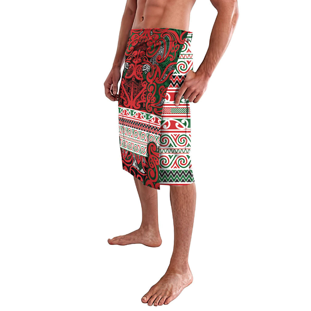 Aotearoa Iwi Tuhoe Lavalava Maori Wharenui House Tribal Pattern
