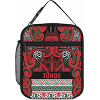 Aotearoa Iwi Tuhoe Lunch Bag Maori Wharenui House Tribal Pattern