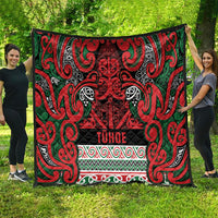 Aotearoa Iwi Tuhoe Quilt Maori Wharenui House Tribal Pattern
