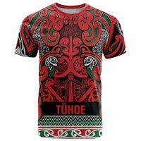 Aotearoa Iwi Tuhoe T Shirt Maori Wharenui House Tribal Pattern