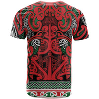 Aotearoa Iwi Tuhoe T Shirt Maori Wharenui House Tribal Pattern