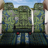 Aotearoa Iwi Whakatohea Back Car Seat Cover Maori Wharenui House Tribal Pattern