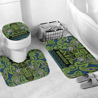 Aotearoa Iwi Whakatohea Bathroom Set Maori Wharenui House Tribal Pattern