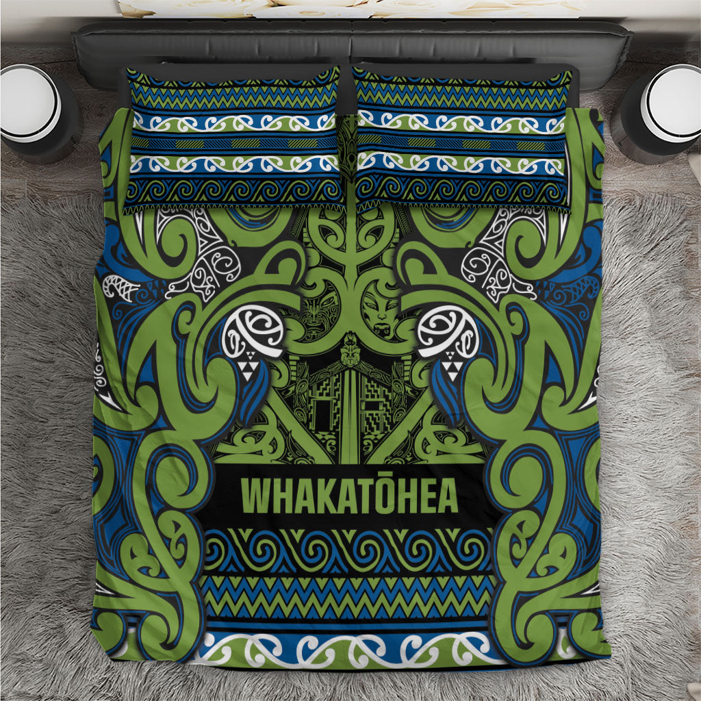 Aotearoa Iwi Whakatohea Bedding Set Maori Wharenui House Tribal Pattern