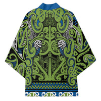 Aotearoa Iwi Whakatohea Kimono Maori Wharenui House Tribal Pattern